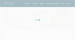 Desktop Screenshot of corriganconsulting.com